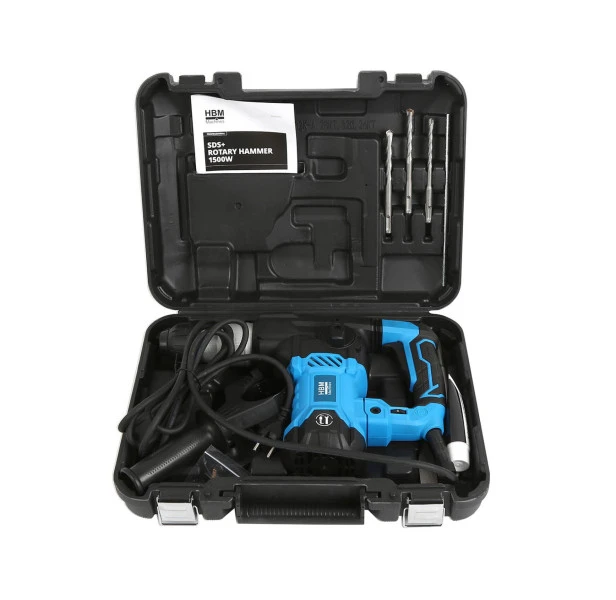 HBM SDS+ Boorhamer/Breekhamer 1500 W 11 HBM SDS+ Boorhamer/Breekhamer 1500 W - Afbeelding 9