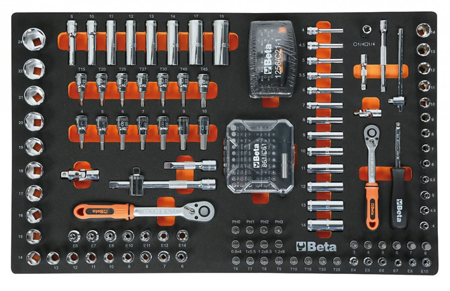 Beta XL Gevulde Gereedschapswagen C2400S - 398 Delig 6 Beta XL Gevulde Gereedschapswagen C2400S - 398 Delig - Afbeelding 4