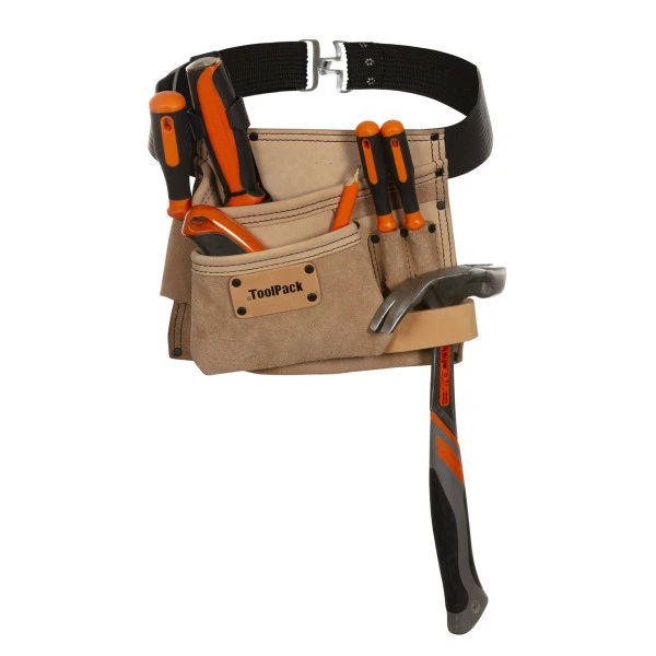 ToolPack Industriele Gereedschapsgordel, 1 Vaste Holster 3 ToolPack Industriele Gereedschapsgordel, 1 Vaste Holster