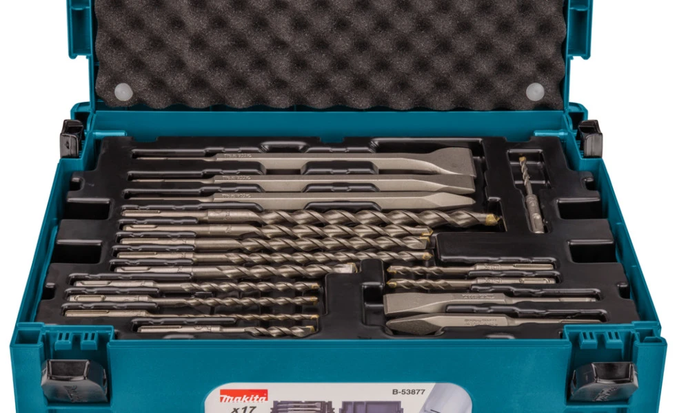 Makita Boor-/beitelset 17-delig 6 Makita Boor-/beitelset 17-delig - Afbeelding 4