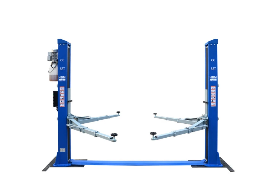 HBM 2 Hydraulische 2 Koloms Hefbrug Met Elektronische Ontgrendeling 5500 Kg 7 HBM 2 Hydraulische 2 Koloms Hefbrug Met Elektronische Ontgrendeling 5500 Kg - Afbeelding 5
