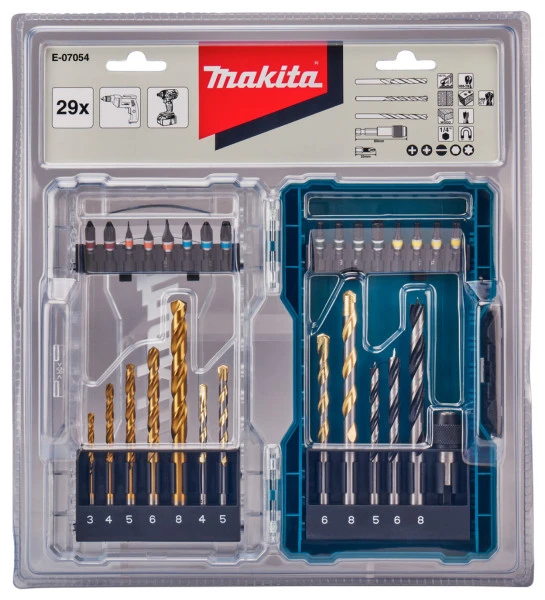 Makita Boor-/schroefbitset 29-delig 6 Makita Boor-/schroefbitset 29-delig - Afbeelding 4