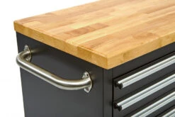 HBM Verrijdbare Gereedschapswagen Met Houten Werkblad - 122 Cm - Zwart -Thuisgereedschap Winkel hbm 005 56.jpg 1200x600 fc834ebc88