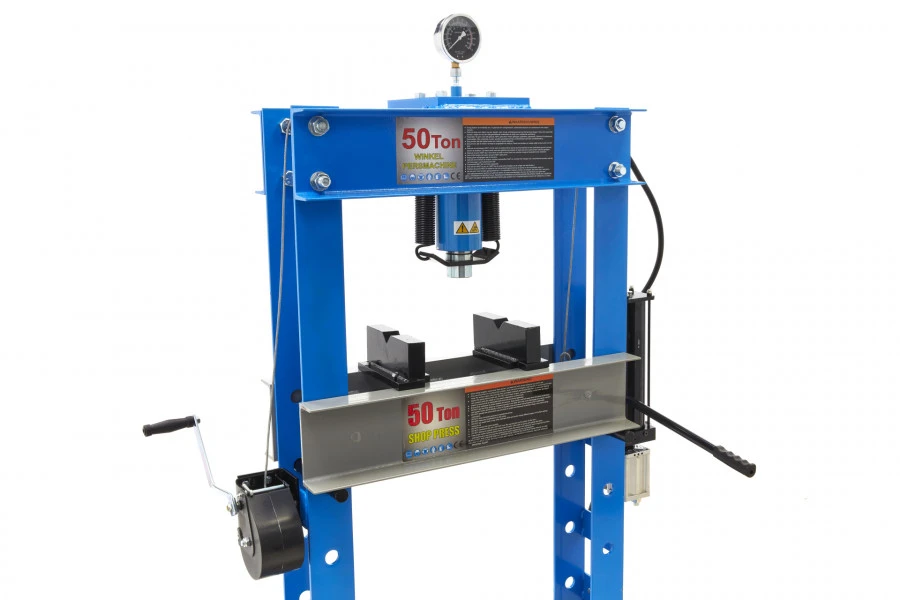 HBM 50 Ton Professionele Hydraulische En Pneumatische Werkplaatspers, Raamwerkpers 8 HBM 50 Ton Professionele Hydraulische En Pneumatische Werkplaatspers, Raamwerkpers - Afbeelding 6