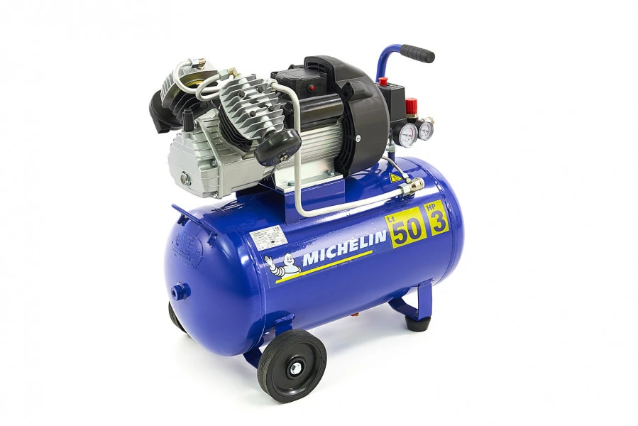 Michelin 3 PK - 50 Liter Compressor MB3650 - 365 Liter Per Minuut 3 Michelin 3 PK - 50 Liter Compressor MB3650 - 365 Liter Per Minuut