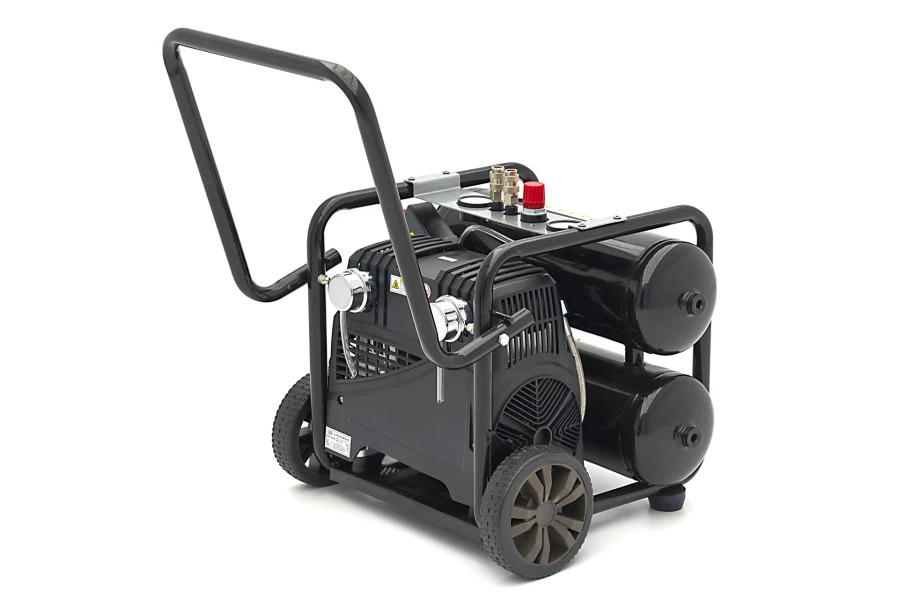 HBM Verrijdbare Low Noise Compressor - 1.5 PK 20 Liter Model 2 4 HBM Verrijdbare Low Noise Compressor - 1.5 PK 20 Liter Model 2 - Afbeelding 2