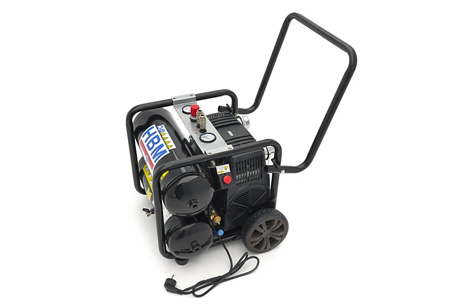 HBM Verrijdbare Low Noise Compressor - 1.5 PK 20 Liter Model 2 3 HBM Verrijdbare Low Noise Compressor - 1.5 PK 20 Liter Model 2