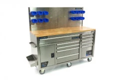 HBM Werkbank 158 Cm 10 Laden Met Deur En Achterwand, RVS -Thuisgereedschap Winkel hbm 016 115.jpg 1200x600 7e305ebc88