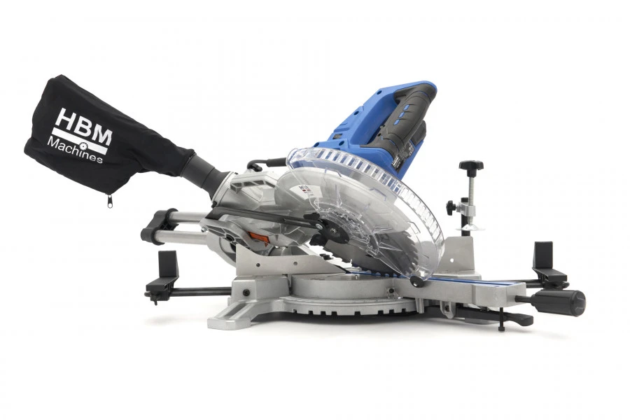 HBM 254 X 70 Mm Radiaalzaag, Afkortzaag, Trekzaag Met Laser 7 HBM 254 X 70 Mm Radiaalzaag, Afkortzaag, Trekzaag Met Laser - Afbeelding 5
