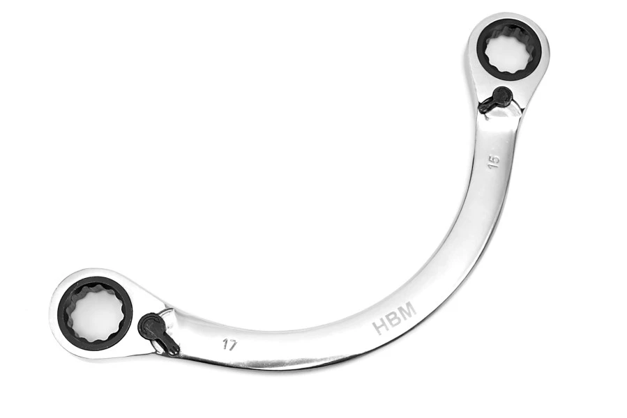 HBM Startersleutelset, Halve Maan Steeksleutelset 5-delig 8 HBM Startersleutelset, Halve Maan Steeksleutelset 5-delig - Afbeelding 6