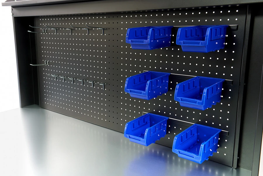 HBM Professionele Stalen 3 Laags Werkbank Met La En Achterwand 137 Cm 9 HBM Professionele Stalen 3 Laags Werkbank Met La En Achterwand 137 Cm - Afbeelding 7