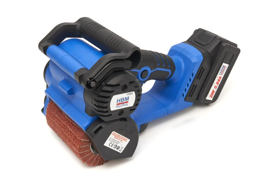 HBM Accu Variable Satineermachine, Borstelmachine 20 Volt 5,0Ah Power20.5 3 HBM Accu Variable Satineermachine, Borstelmachine 20 Volt 5,0Ah Power20.5