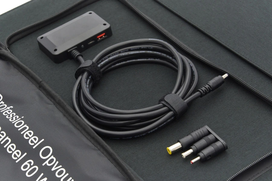 HBM Professioneel Opvouwbaar Zonnepaneel 60 Watt 10 HBM Professioneel Opvouwbaar Zonnepaneel 60 Watt - Afbeelding 8