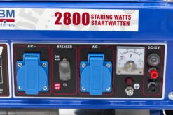 HBM 2.800W Generator Met 208 Cc Benzinemotor, 230V -Thuisgereedschap Winkel hbm 060 150.jpg 1200x600 57cf2ebc88