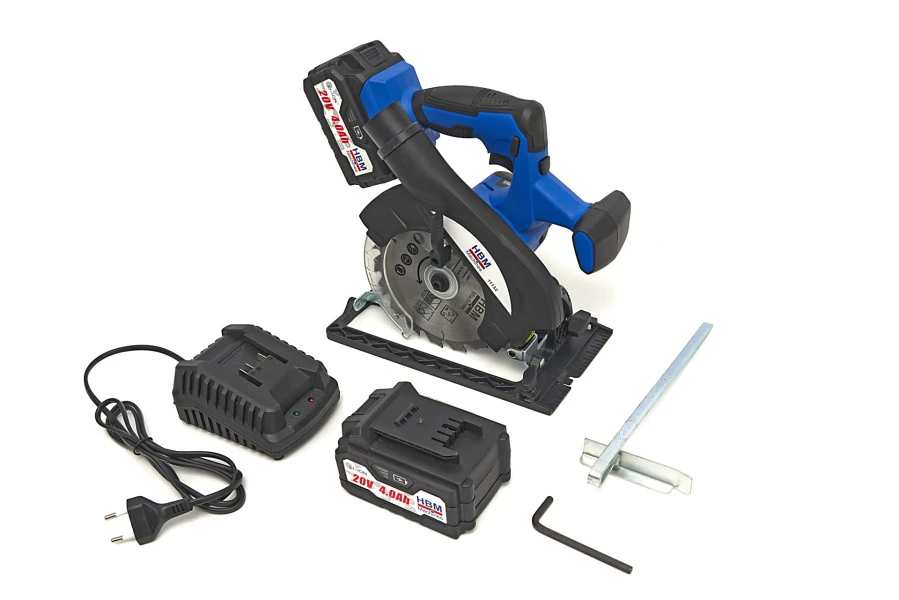 HBM Professionele Accu Cirkelzaag 150 Mm 20 Volt 4,0AH 6 HBM Professionele Accu Cirkelzaag 150 Mm 20 Volt 4,0AH - Afbeelding 4