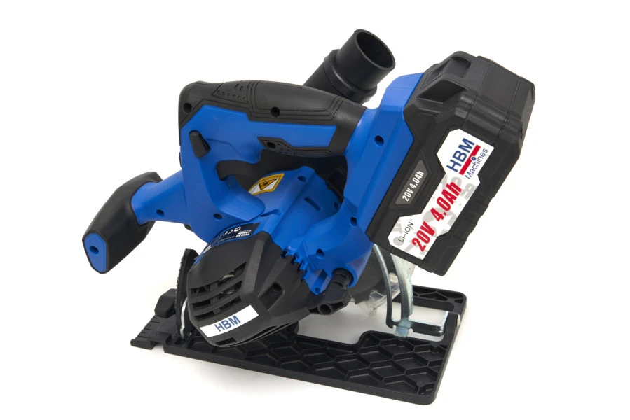 HBM Professionele Accu Cirkelzaag 150 Mm 20 Volt 4,0AH 4 HBM Professionele Accu Cirkelzaag 150 Mm 20 Volt 4,0AH - Afbeelding 2