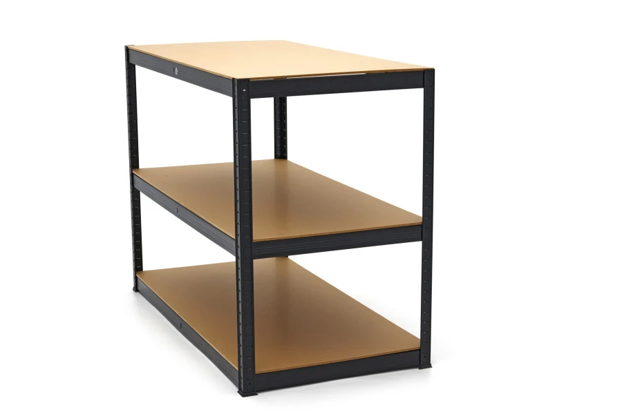 HBM Legbordstelling, Garagestelling, Opbergrek 3 X 265 Kg 4 HBM Legbordstelling, Garagestelling, Opbergrek 3 X 265 Kg - Afbeelding 2