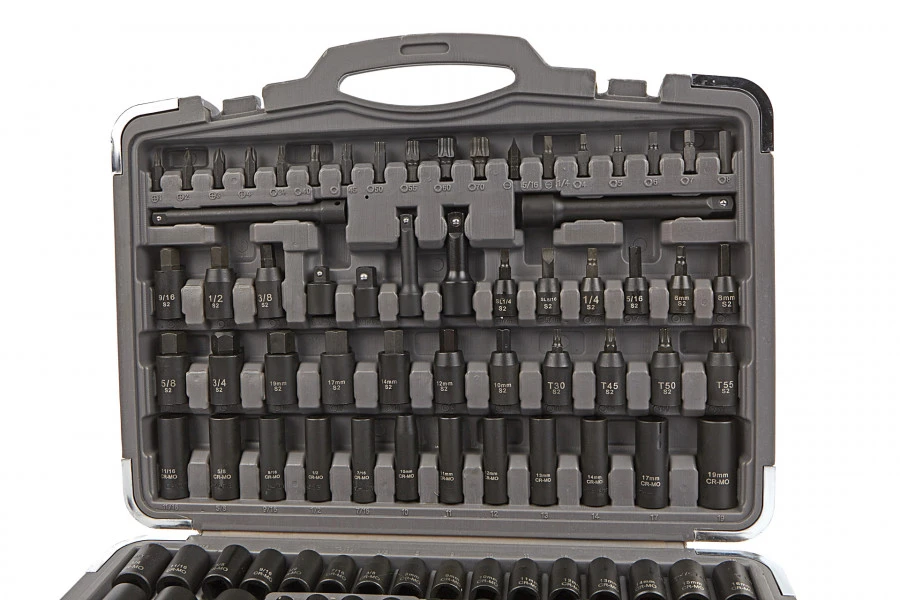 HBM 119 Delige Professionele Krachtdoppenset Metrische En INCH Maten 4 HBM 119 Delige Professionele Krachtdoppenset Metrische En INCH Maten - Afbeelding 2