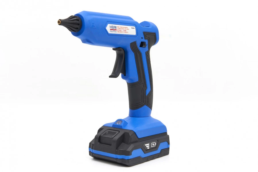 HBM Professioneel Lijmpistool Op Accu 20 Volt - 2,0Ah Inclusief 2 Accu's 4 HBM Professioneel Lijmpistool Op Accu 20 Volt - 2,0Ah Inclusief 2 Accu's - Afbeelding 2