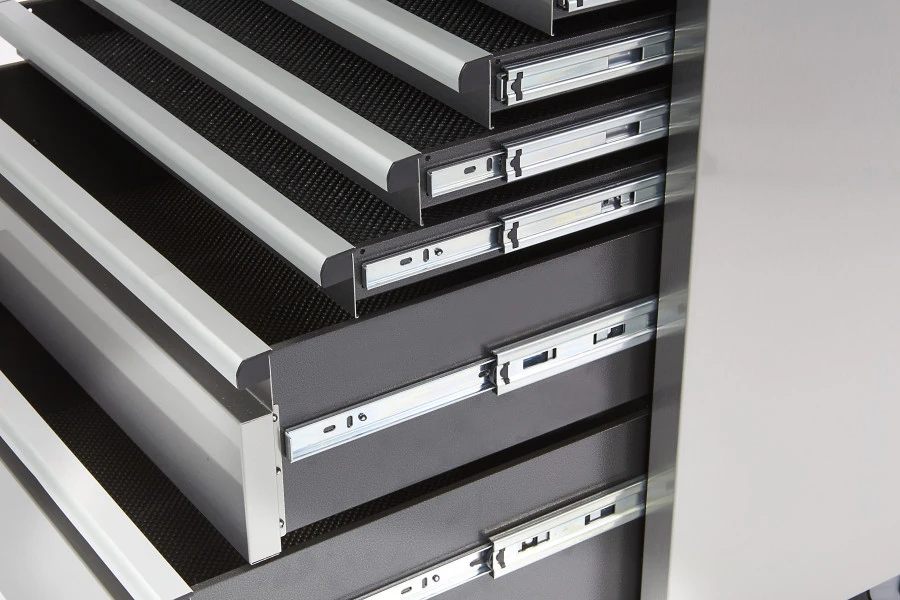 HBM Gereedschapswagen Met 7 Laden - 68 Cm - RVS 4 HBM Gereedschapswagen Met 7 Laden - 68 Cm - RVS - Afbeelding 2