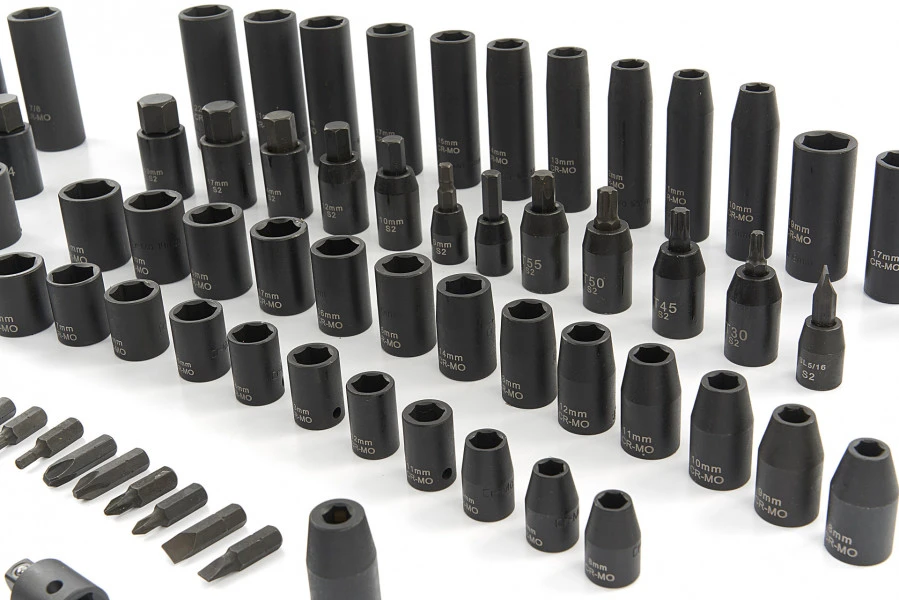 HBM 119 Delige Professionele Krachtdoppenset Metrische En INCH Maten 10 HBM 119 Delige Professionele Krachtdoppenset Metrische En INCH Maten - Afbeelding 8