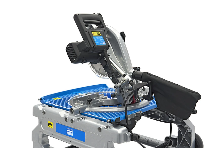 HBM Profi Kantelzaag / Zaagtafel / Afkortzaag / Verstekzaag 1800W 12 HBM Profi Kantelzaag / Zaagtafel / Afkortzaag / Verstekzaag 1800W - Afbeelding 10