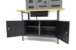 HBM Werkbank Met Deuren 120 X 60 X 200 Cm -Thuisgereedschap Winkel hbm 108 149.jpg 1200x600 2386aebc88