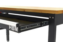 HBM In Hoogte Verstelbare Werkbank Met Massief Houten Werkblad En Lade 152 Cm -Thuisgereedschap Winkel hbm 1081 2.jpg 1200x600 1700bebc88