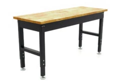 HBM In Hoogte Verstelbare Werkbank Met Massief Houten Werkblad En Lade 152 Cm -Thuisgereedschap Winkel hbm 1083 1.jpg 1200x600 64d54ebc88