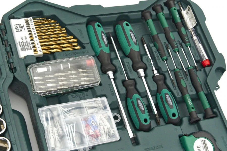 Mannesmann Professionele 303-delige Gereedschapkoffer - Gereedschapsset 9 Mannesmann Professionele 303-delige Gereedschapkoffer - Gereedschapsset - Afbeelding 7