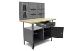 HBM Werkbank Met Deuren 120 X 60 X 145 Cm -Thuisgereedschap Winkel hbm 131 129.jpg 1200x600 5424debc88