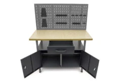 HBM Werkbank Met Deuren 120 X 60 X 145 Cm -Thuisgereedschap Winkel hbm 133 134.jpg 1200x600 1fe21ebc88