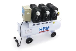 HBM 70 Liter Professionele Low Noise Compressor - Model 2 -Thuisgereedschap Winkel hbm 175 81.jpg 1200x600 caef4ebc88