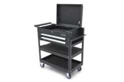 HBM 2 Laden Gereedschapswagen Met 2 Plateaus En Opbergvak - 91 Cm - Zwart 18 HBM 2 Laden Gereedschapswagen Met 2 Plateaus En Opbergvak - 91 Cm - Zwart -Thuisgereedschap Winkel hbm 184 88.jpg 1200x600 f2535ebc88