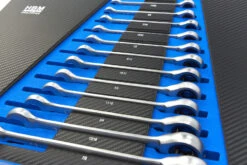 HBM 13 Delige Ring, Ratel, Steeksleutelset INCH In Carbon Foam Inlay Voor Gereedschapswagen -Thuisgereedschap Winkel hbm 2079 1.jpg 1200x600 75ac2ebc88