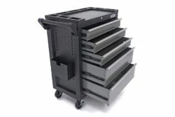 HBM Verrijdbare Gereedschapswagen Met 5 Laden - 80cm - Zwart 18 HBM Verrijdbare Gereedschapswagen Met 5 Laden - 80cm - Zwart -Thuisgereedschap Winkel hbm 2082 1.jpg 1200x600 0bb08ebc88