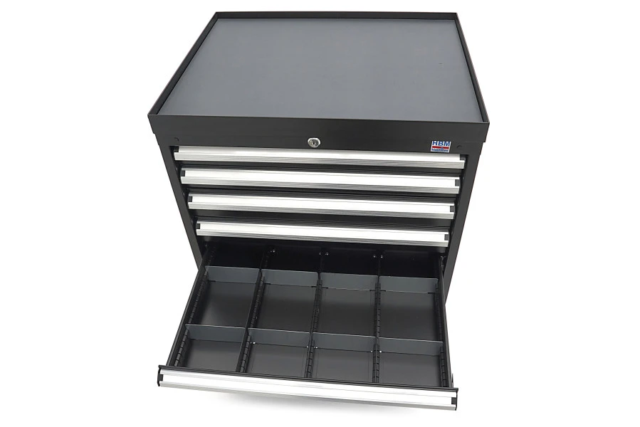 HBM 8 Laden Profi Gereedschapskast 72 X 58 X 100 Cm Zwart 9 HBM 8 Laden Profi Gereedschapskast 72 X 58 X 100 Cm Zwart - Afbeelding 7
