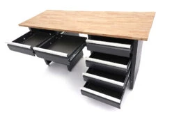 HBM 171 Cm Werkbank Met 6 Laden 1 Deur En Massief Houten Werkblad -Thuisgereedschap Winkel hbm 2098 6.jpg 1200x600 b9b20ebc88