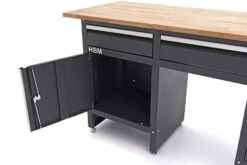 HBM 171 Cm Werkbank Met 6 Laden 1 Deur En Massief Houten Werkblad -Thuisgereedschap Winkel hbm 2102 8.jpg 1200x600 e4253ebc88