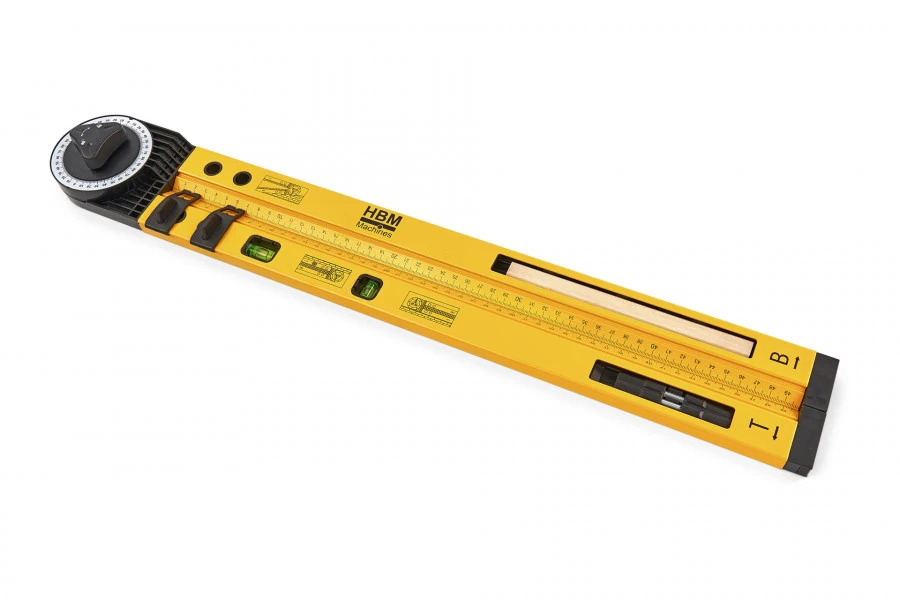 HBM 2 X 500 Mm Universele Waterpas, Blokhaak, Zweihaak, Cirkeltrekker. 8 HBM 2 X 500 Mm Universele Waterpas, Blokhaak, Zweihaak, Cirkeltrekker. - Afbeelding 6