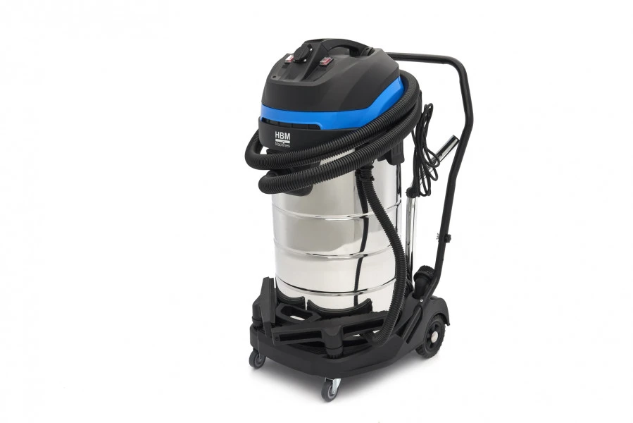 HBM 100 Liter 2400 W Professionele Bouwstofzuiger Met 2 Motoren 3 HBM 100 Liter 2400 W Professionele Bouwstofzuiger Met 2 Motoren