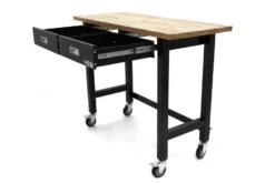 HBM Werkbank Met Massief Houten Blad, 2 Laden, Verrijdbaar, 122 Cm 17 HBM Werkbank Met Massief Houten Blad, 2 Laden, Verrijdbaar, 122 Cm -Thuisgereedschap Winkel hbm 3072 8.jpg 1200x600 46c59ebc88