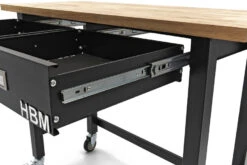 HBM Werkbank Met Massief Houten Blad, 2 Laden, Verrijdbaar, 122 Cm 18 HBM Werkbank Met Massief Houten Blad, 2 Laden, Verrijdbaar, 122 Cm -Thuisgereedschap Winkel hbm 3073 8.jpg 1200x600 b7e09ebc88