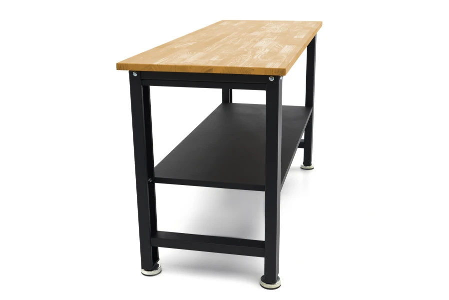 HBM 160 Cm. Professionele Werkbank Met Massief Houten Werkblad 5 HBM 160 Cm. Professionele Werkbank Met Massief Houten Werkblad - Afbeelding 3