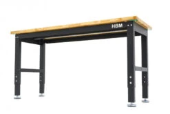 HBM Werkbank Met Massief Houten Blad, In Hoogte Verstelbaar, 152 Cm 18 HBM Werkbank Met Massief Houten Blad, In Hoogte Verstelbaar, 152 Cm -Thuisgereedschap Winkel hbm 3154 2.jpg 1200x600 0ea29ebc88