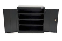 HBM Profi Gereedschapskast 90 X 45 X 90 Cm. Met 3 Planken Zwart -Thuisgereedschap Winkel hbm 328 21.jpg 1200x600 8ce3debc88