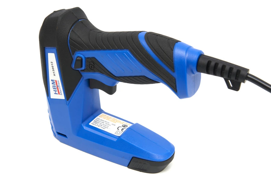HBM Electrische Tacker, Incl. 400 Nieten En 100 Spijkers 5 HBM Electrische Tacker, Incl. 400 Nieten En 100 Spijkers - Afbeelding 3