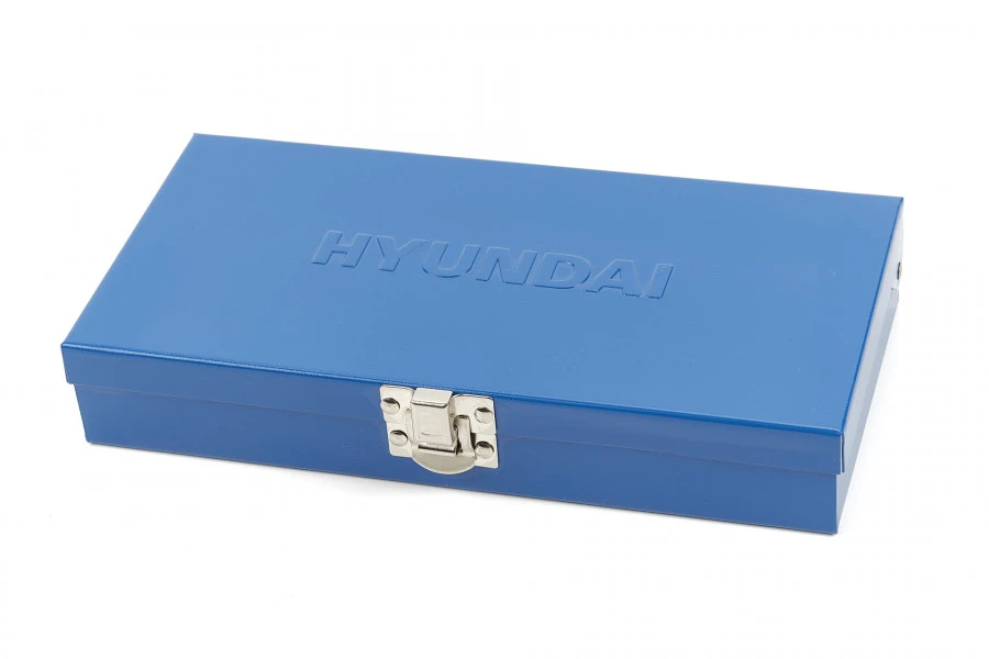 Hyundai 20 Delige 1/4" Dopsleutel Set CrV 6 Hyundai 20 Delige 1/4" Dopsleutel Set CrV - Afbeelding 4