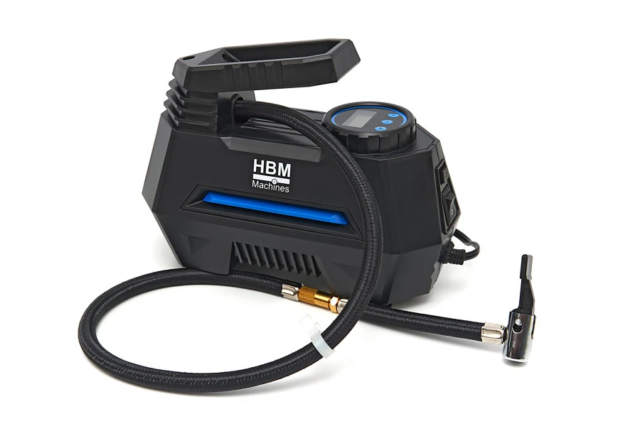 HBM 12 Volt Draagbare Digitale Compressor Met Accessoires 4 HBM 12 Volt Draagbare Digitale Compressor Met Accessoires - Afbeelding 2