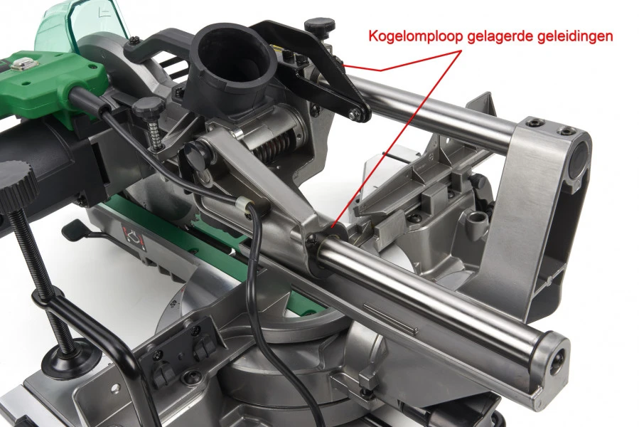 HiKOKI C8FSHG WAZ 1100 Watt Radiaalzaag, Afkortzaag, Trekzaag 10 HiKOKI C8FSHG WAZ 1100 Watt Radiaalzaag, Afkortzaag, Trekzaag - Afbeelding 8